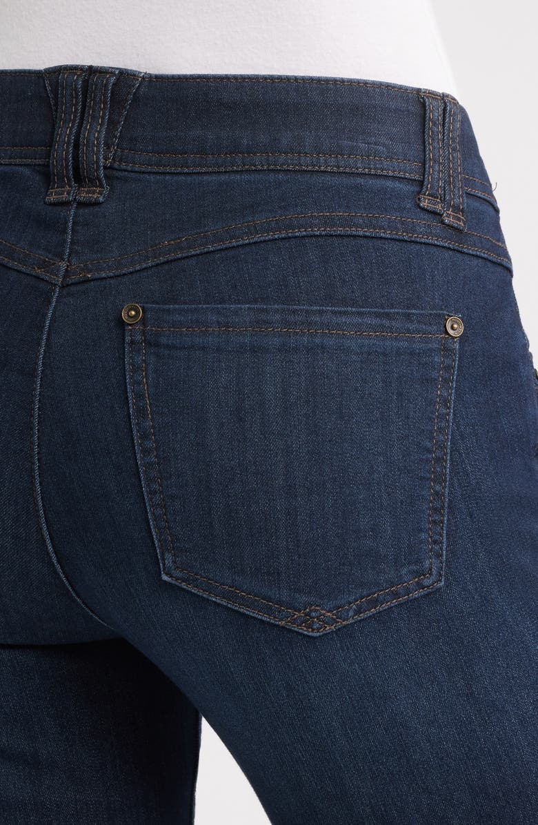 Wit & Wisdom Brittany 'Ab'Solution Itty Bitty Bootcut Jeans, Alternate, color, Indigo