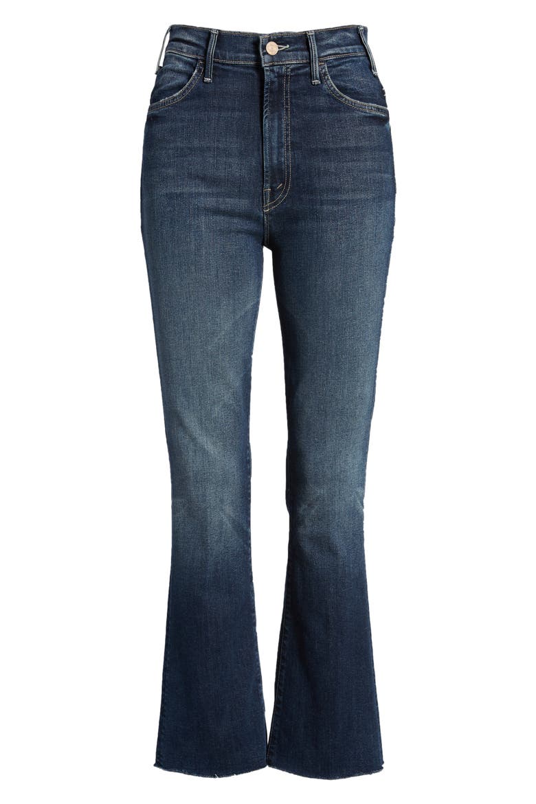 The Hustler Fray Ankle Bootcut Jeans, Alternate, color, ON THE EDGE