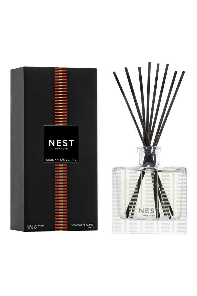 Sicilian Tangerine Reed Diffuser, Main, color, NO COLOR