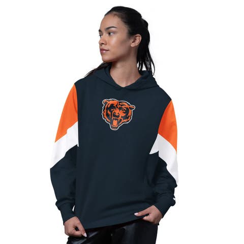 Women
s Starter Navy Chicago Bears Scrimmage Hoodie