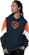 STARTER Women's Starter Navy Chicago Bears Scrimmage Hoodie