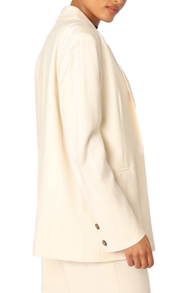 Noelle Oversize Blazer, Alternate, color, CREAM