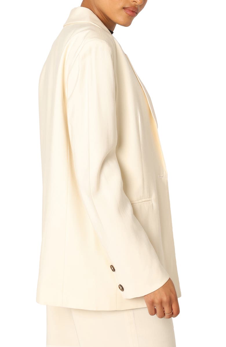 Petal & Pup Noelle Oversize Blazer, Alternate, color, Cream