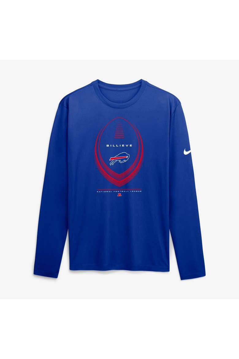 Men's Nike Royal Buffalo Bills Legend Icon Dri-FIT Long Sleeve T-Shirt, Alternate, color, Royal