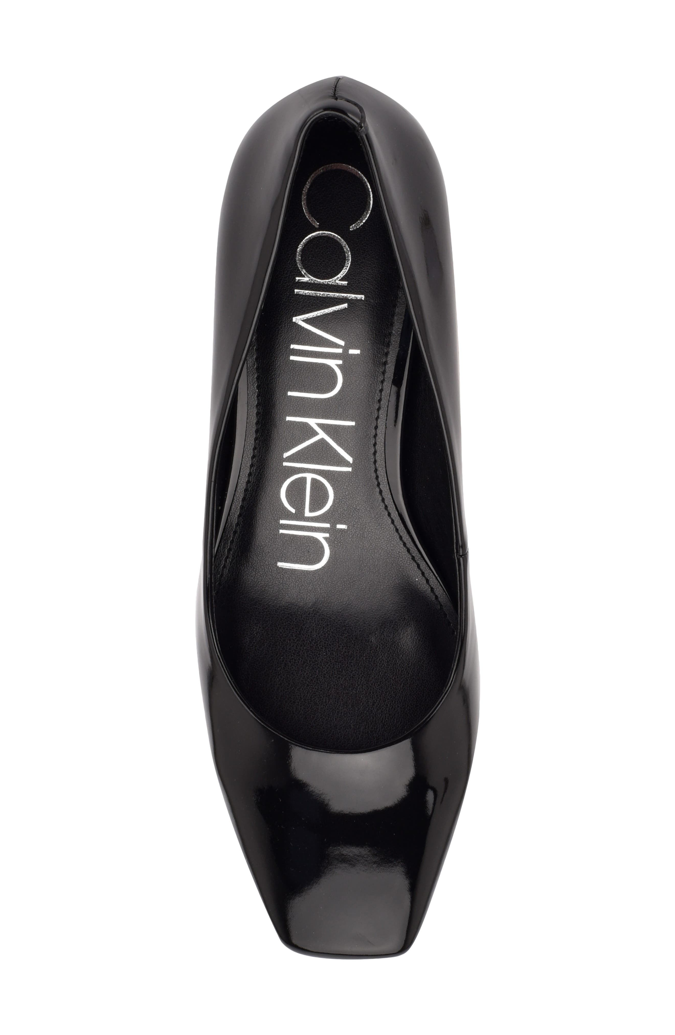Calvin Klein Alanta Square Toe Pump, Alternate, color, 