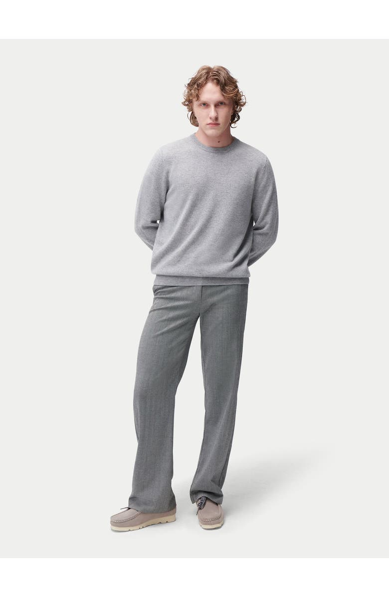 GOBI Mongolian Cashmere Essential Crewneck Cashmere Sweater, Alternate, color, High Rise