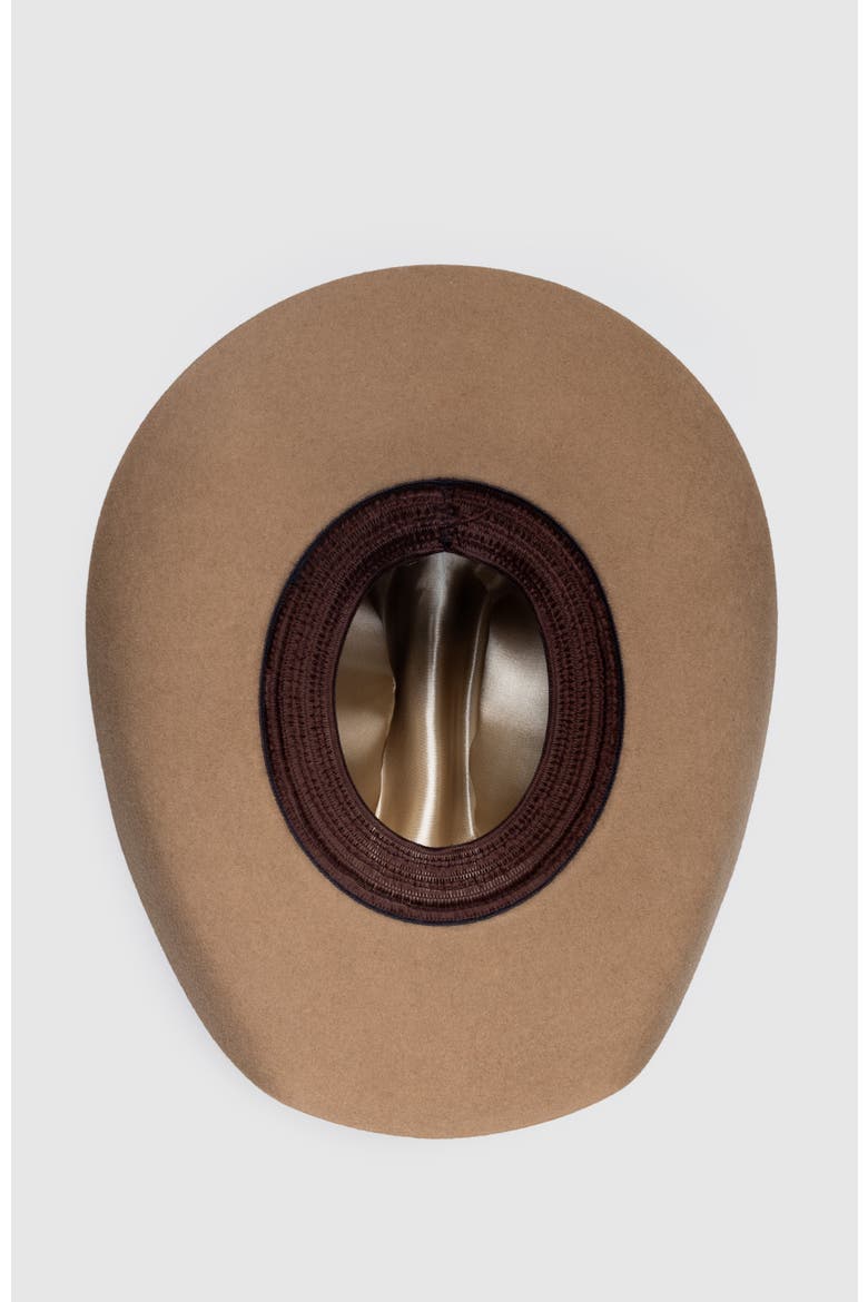 Canyon Belle Wool Western Cowboy Hat, Alternate, color, Khaki