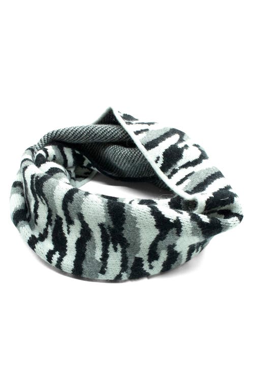 Portolano Twisted Camouflage Infinity Scarf In Multi