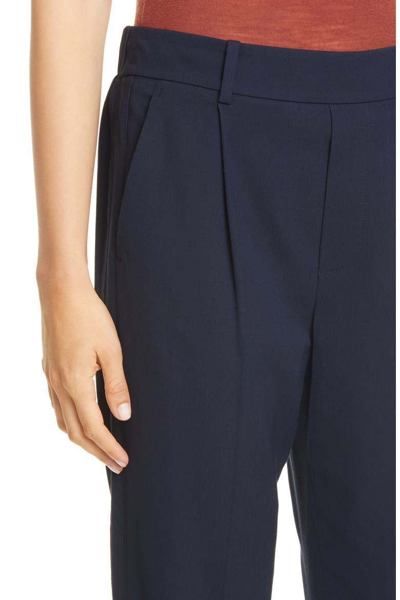 Side Stripe Pull-On Trousers, Alternate, color, BALTIC