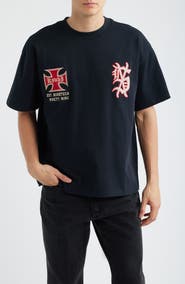 Ksubi League Ekcess Oversize Graphic T-Shirt