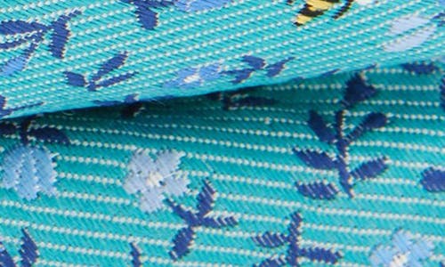 NORDSTROM NORDSTROM KIDS' SOUTH FLORAL SILK BLEND PRE-TIED BOW TIE