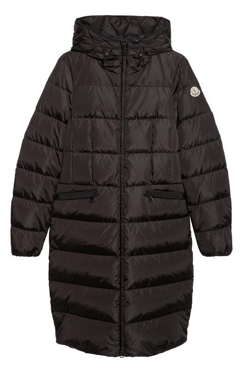 Avocette Hooded Quilted Down Puffer Coat