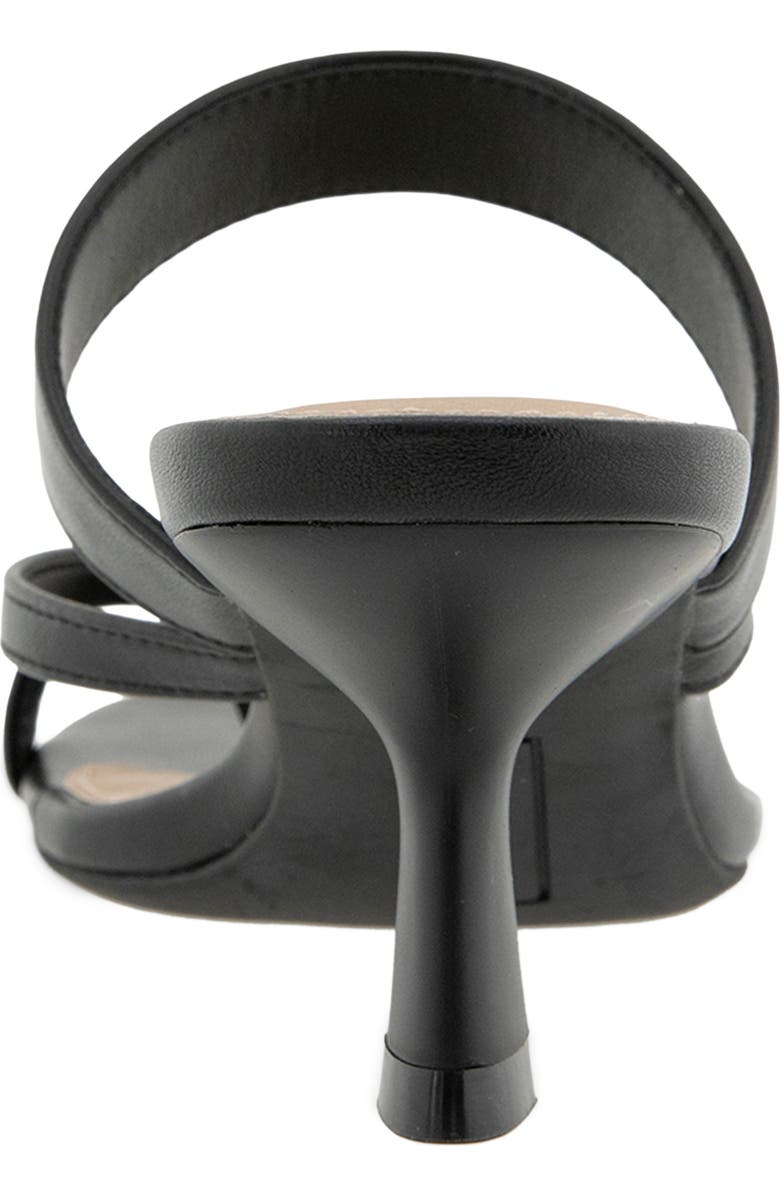 Esprit Elian Toe Loop Sandal, Alternate, color, Black Pu