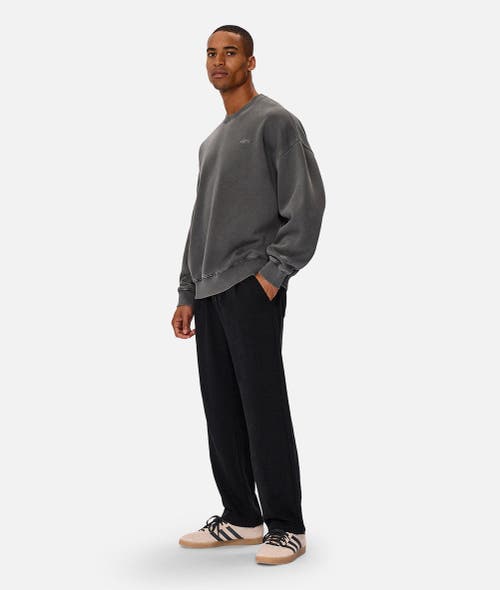 Industrie Australia The Del Sur Solid Sweatshirt In Graphite