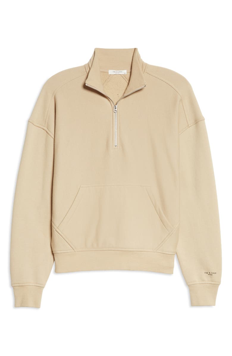 rag & bone City Half Zip Pullover, Alternate, color,