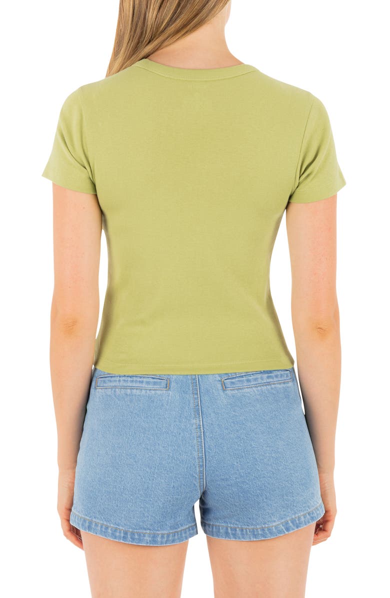 Hurley Array Cotton Graphic Baby Tee, Alternate, color, 