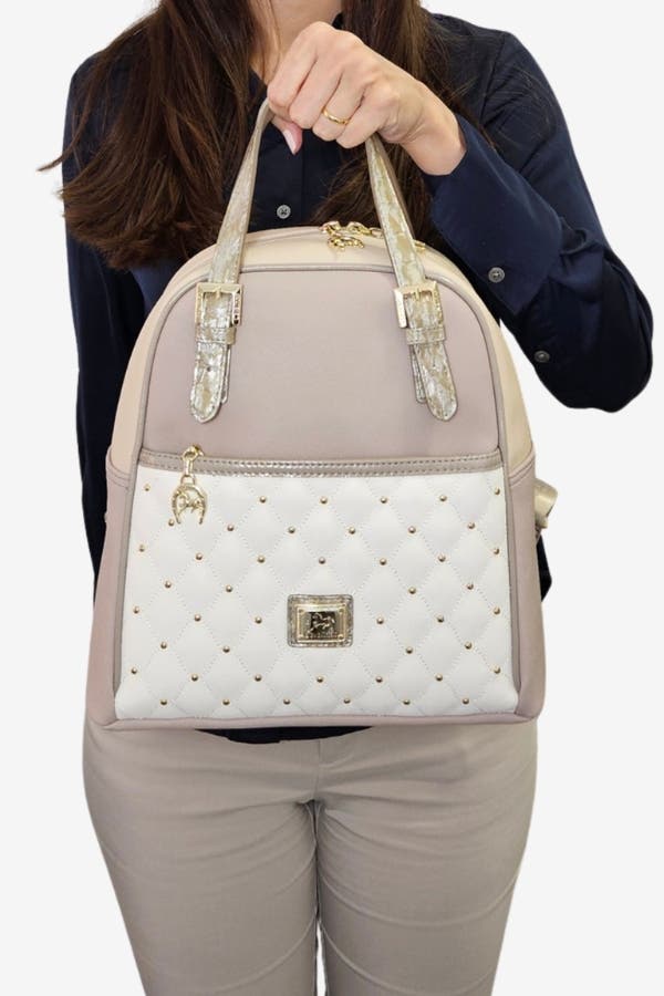 Craft 548 Backpack, Alternate, color, Tan / White / Beige