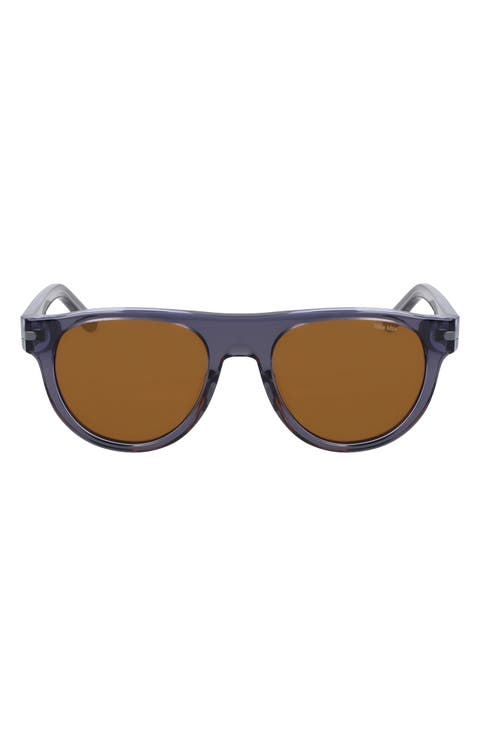 Crescent III 54mm Round Sunglasses