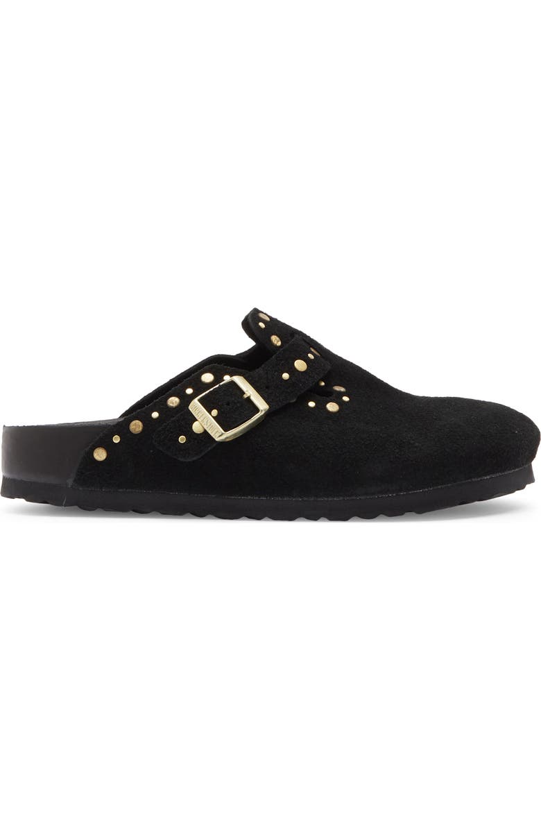 Birkenstock Boston Rivets Exquisite Clog, Alternate, color, Black