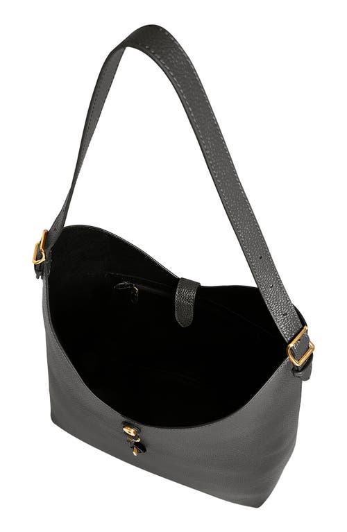Rebecca Minkoff Megan Leather Hobo Bag In Shadow