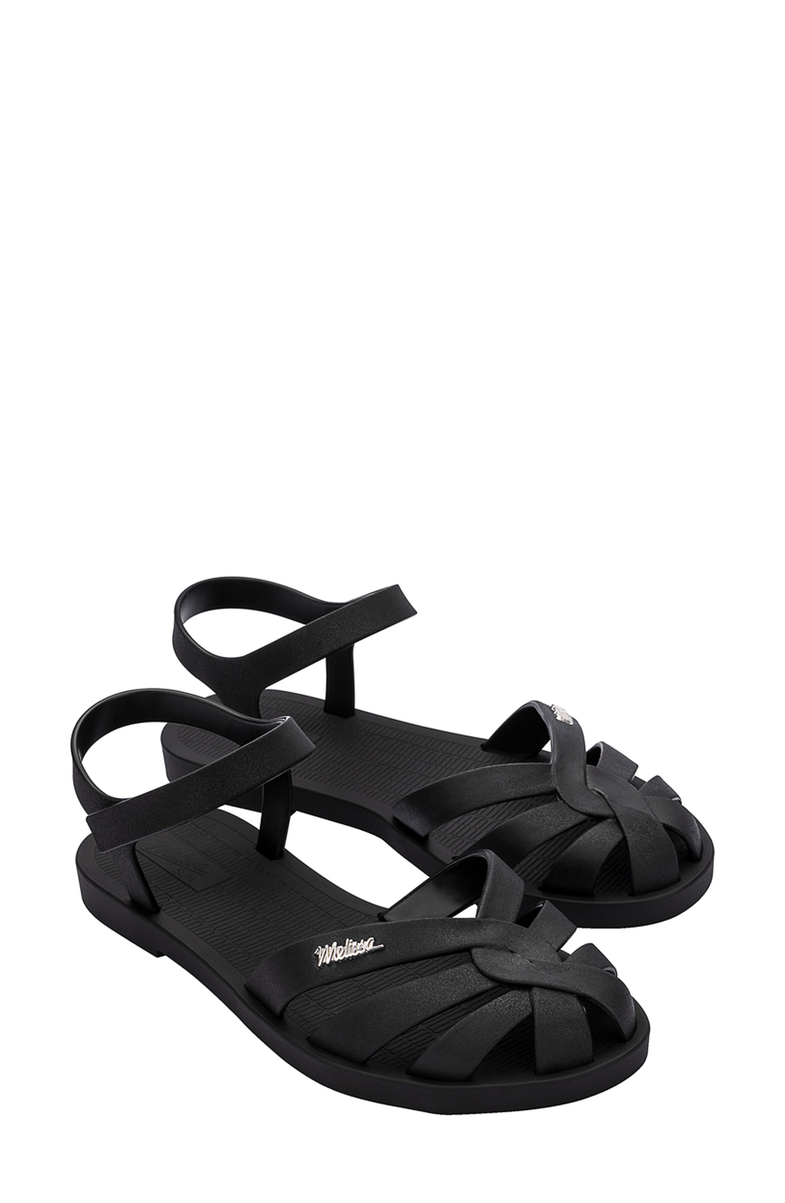 Melissa Sun Paradise Ankle Strap Fisherman Sandal, Main, color, 