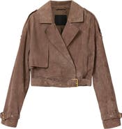 AllSaints Ophelia Suede Jacket
