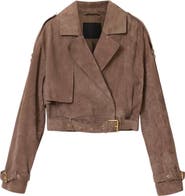 AllSaints Ophelia Suede Jacket
