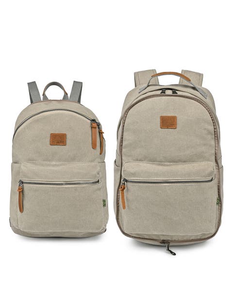 Trail And Tree Canvas Double Backpack Set