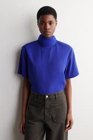 COS Draped Scarf-Detail Top