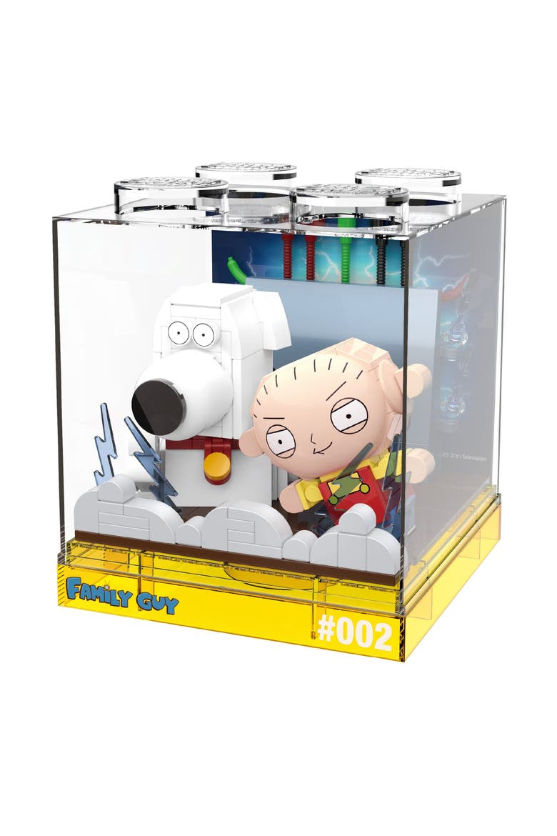 Family Guy Stewie and Brian BOX! #002 Building Set, Alternate, color, None