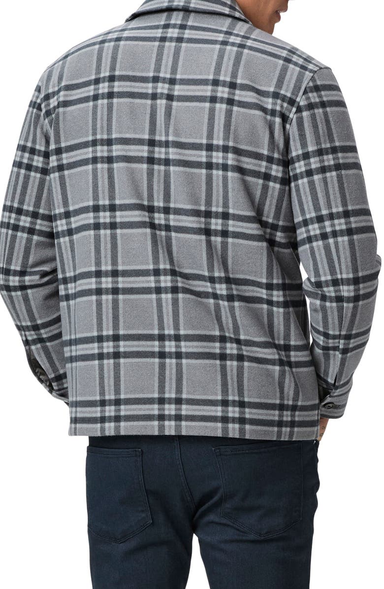 PAIGE Rangel Melton Plaid Jacket, Alternate, color,