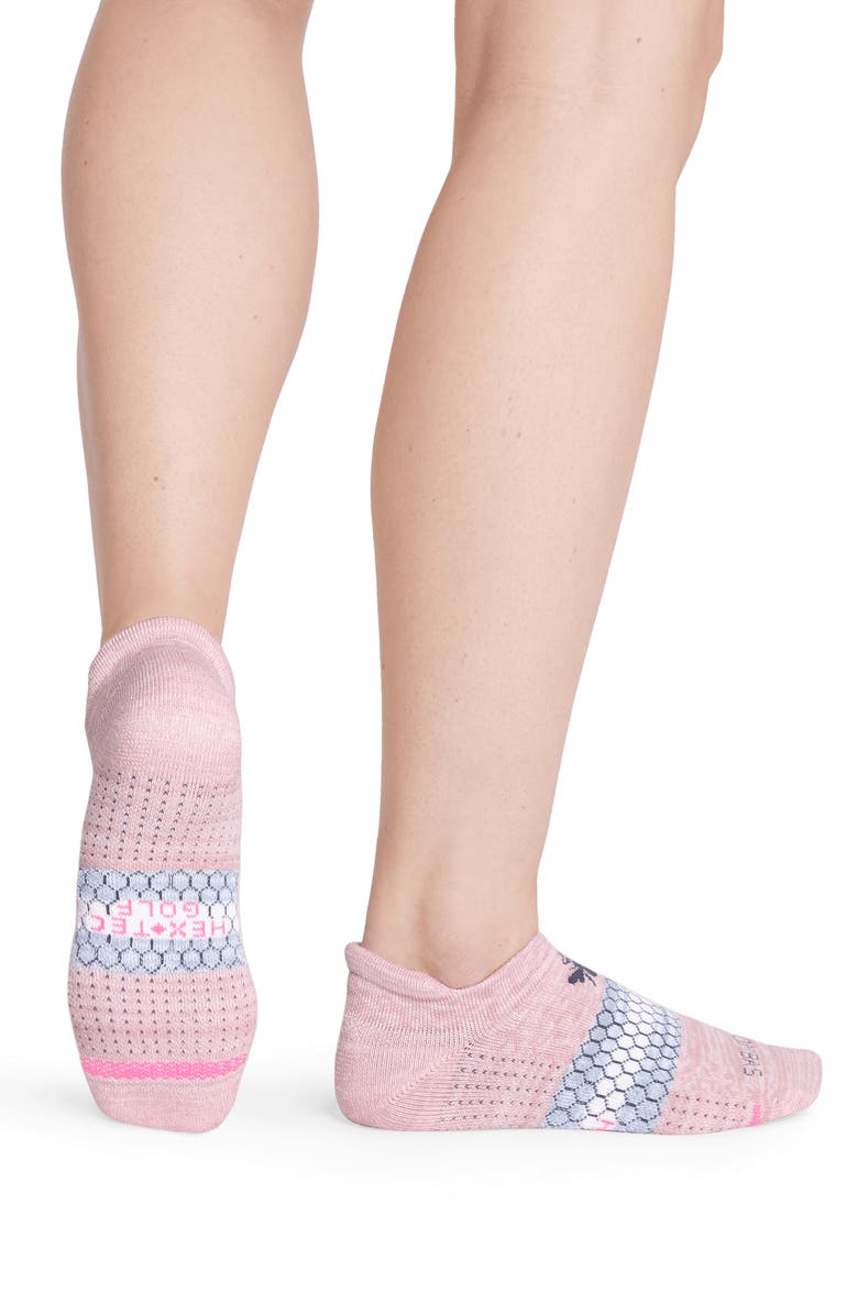 Bombas Randomfeed Multi Stripe Golf Ankle Socks, Alternate, color, 