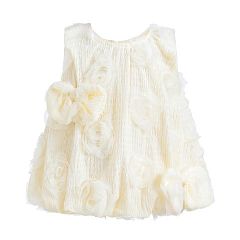 Bow Flower Sleeveless Dress (Baby)