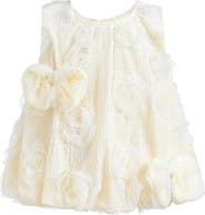 Tulleen Bow Flower Sleeveless Dress