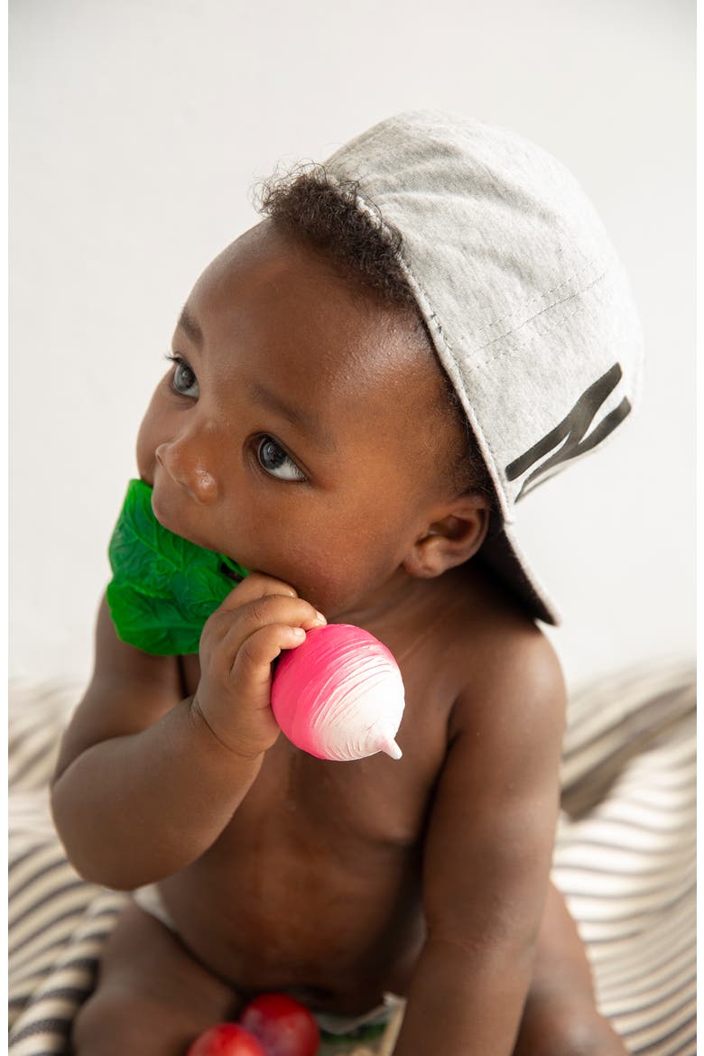 Ramona the Radish Teething Toy, Alternate, color, NO COLOR