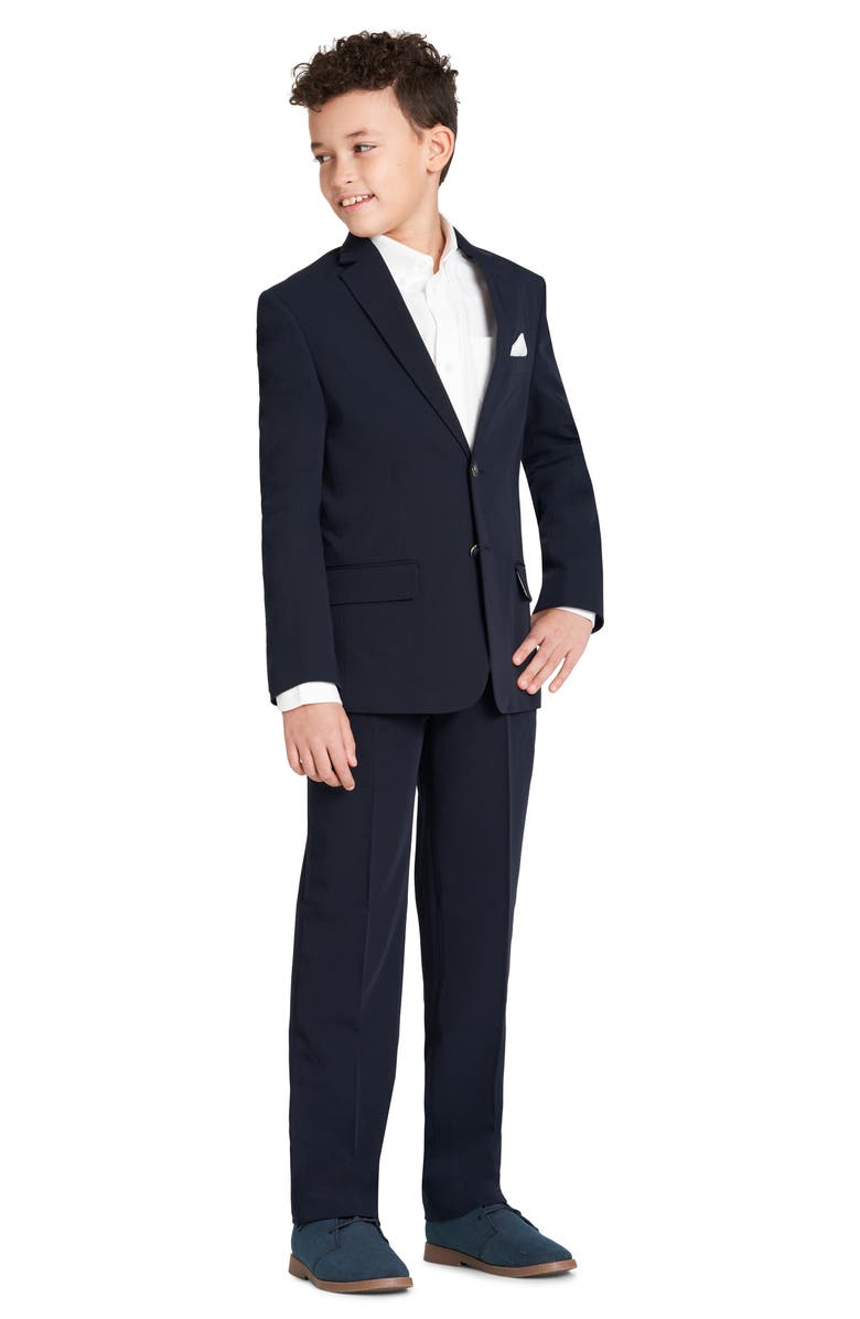 Tommy Hilfiger Kids' Alexander Stretch Blazer, Alternate, color, Mast Navy