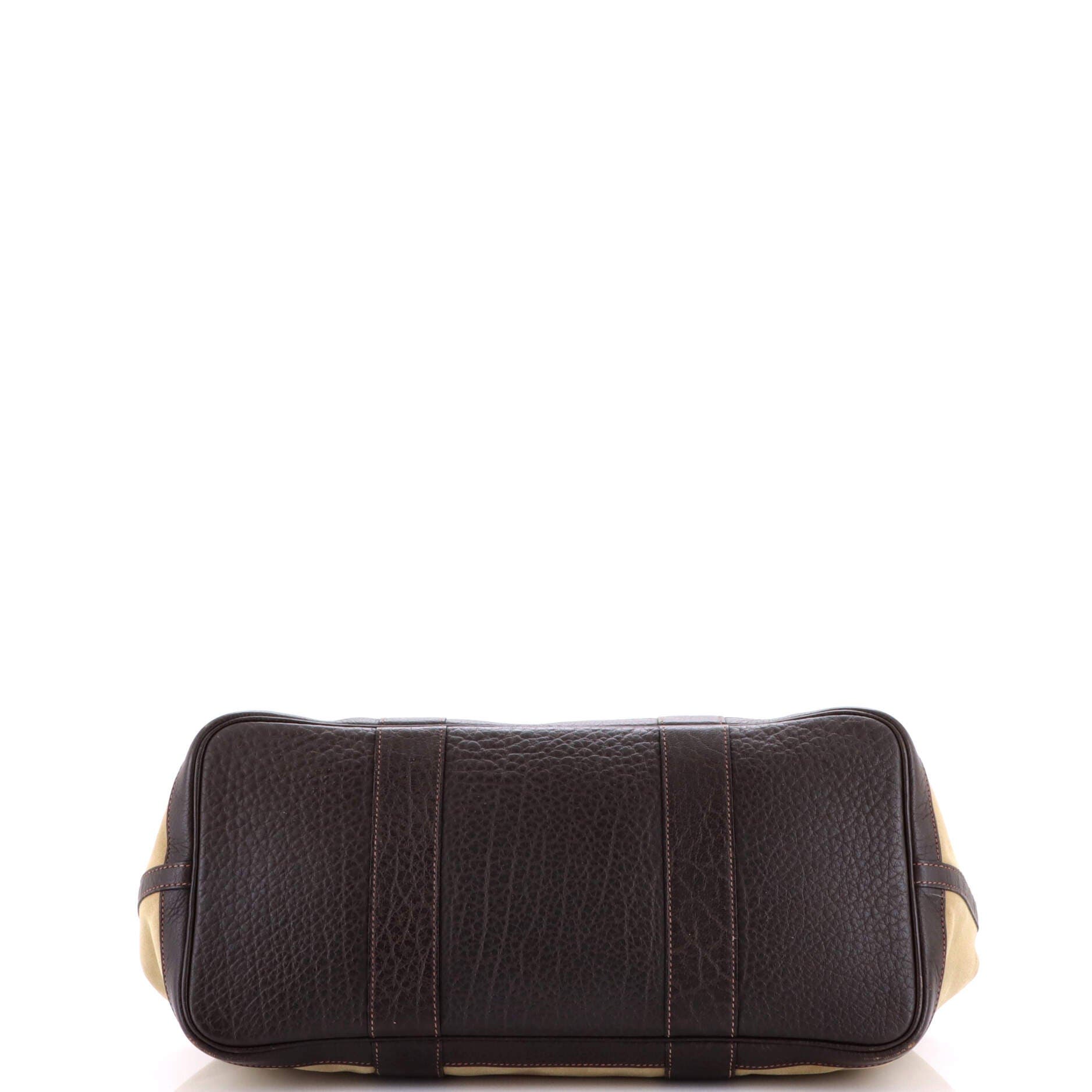 Pre-Owned Hermes Garden Party Tote Toile and Leather 36, Alternate, color, Khaki