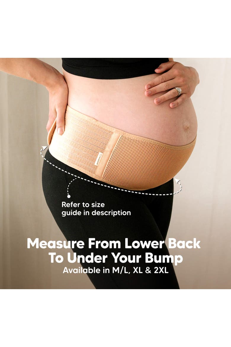 2-Pack Ease Maternity Support Belt, Alternate, color, Black/ Ivory