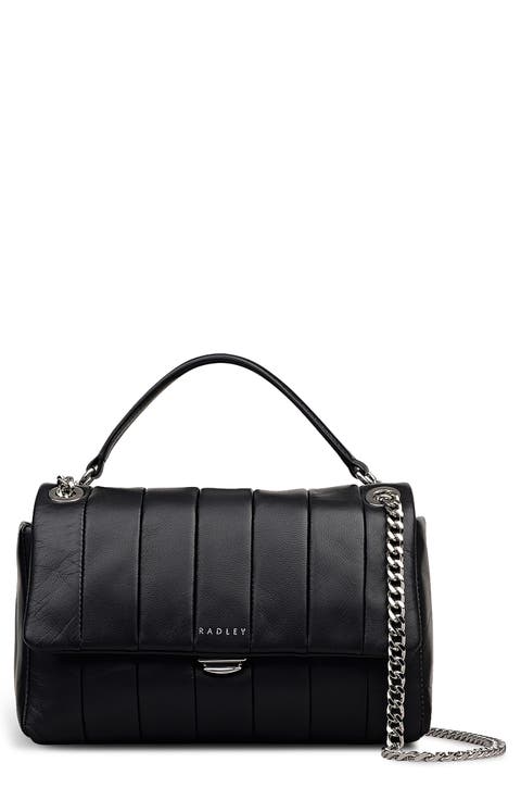 Burton Way Quilted Flap Crossbody Bag