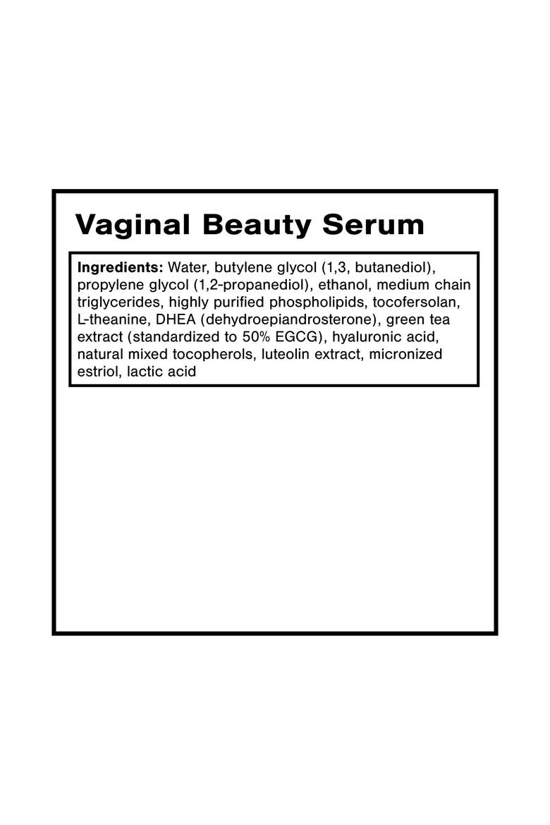 Vaginal Beauty Topical Hormone Support Serum, Alternate, color, None