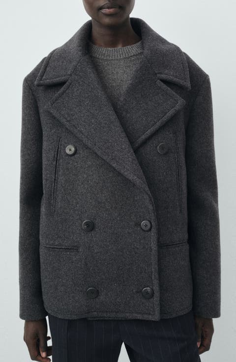 Selection Wool Blend Peacoat