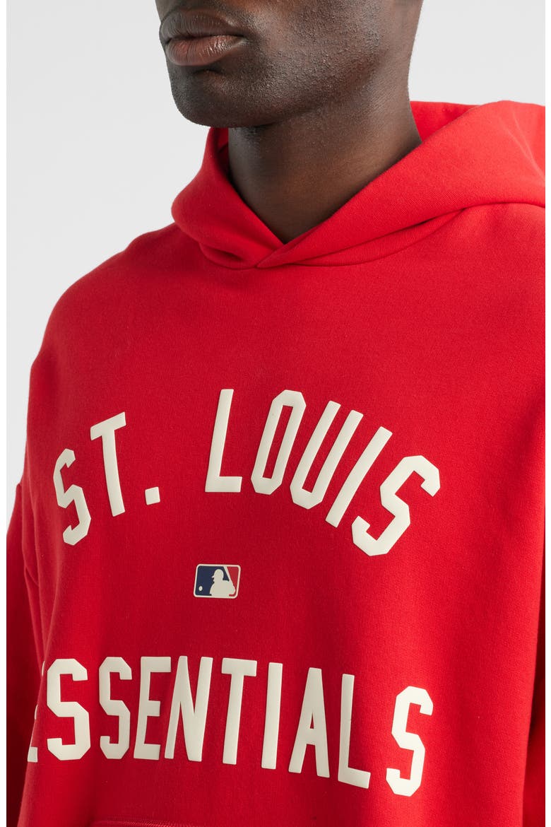 x MLB Cardinals Sport Fit Graphic Hoodie, Alternate, color, RED