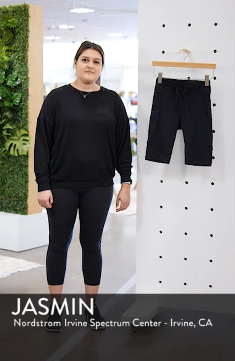 Matte Spin Biker Shorts, sales video thumbnail