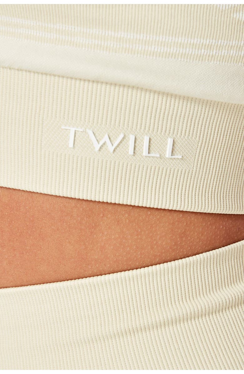 Twill Active Recycled Color Block Body Fit Seamless Sports Bra, Alternate, color,