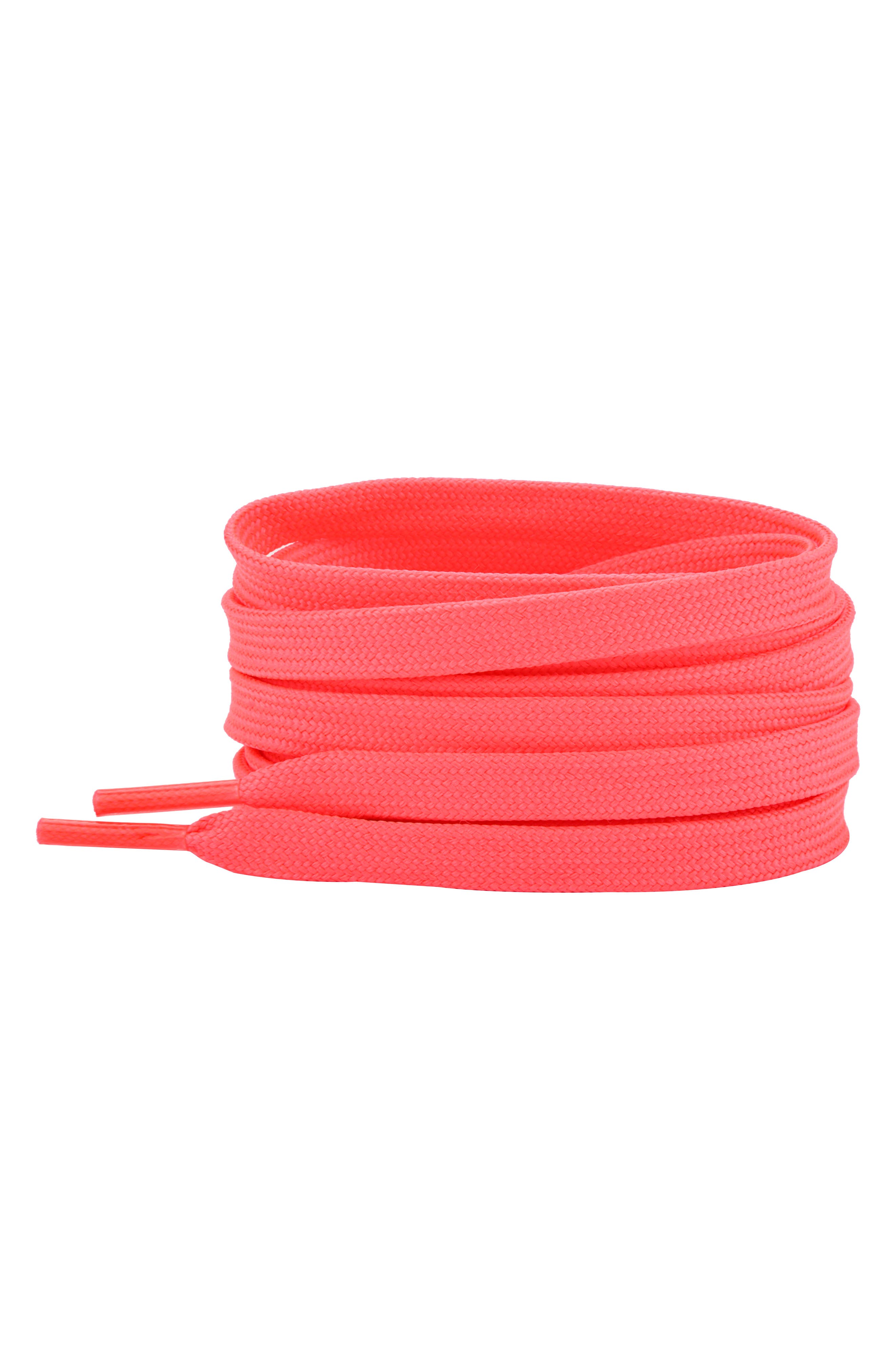 Waves California 54-Inch Premium Flat Shoelaces in Neon Pink 