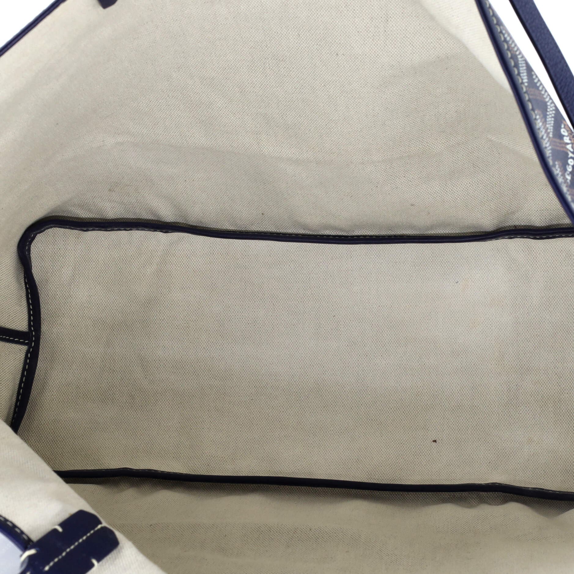 Pre-Owned Goyard Saint Louis Tote Printed Coated Canvas PM, Alternate, color, 