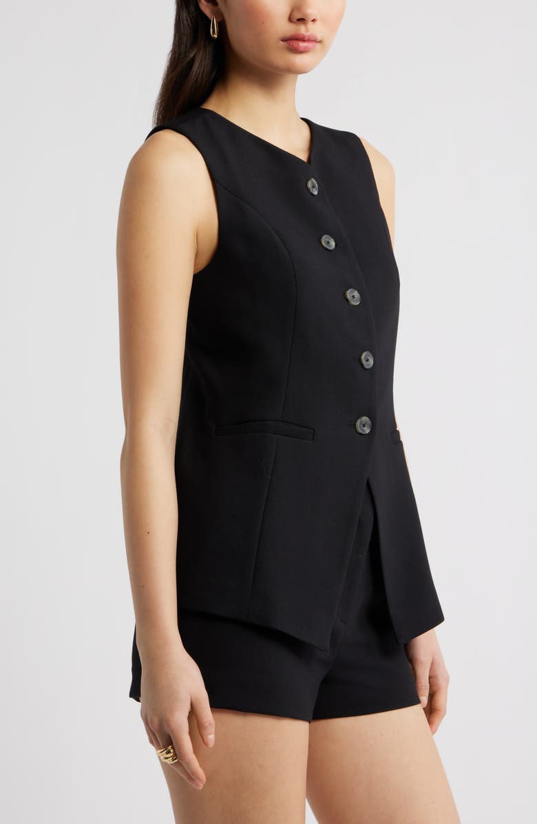 Open Edit The Icon Vest, Alternate, color, Black