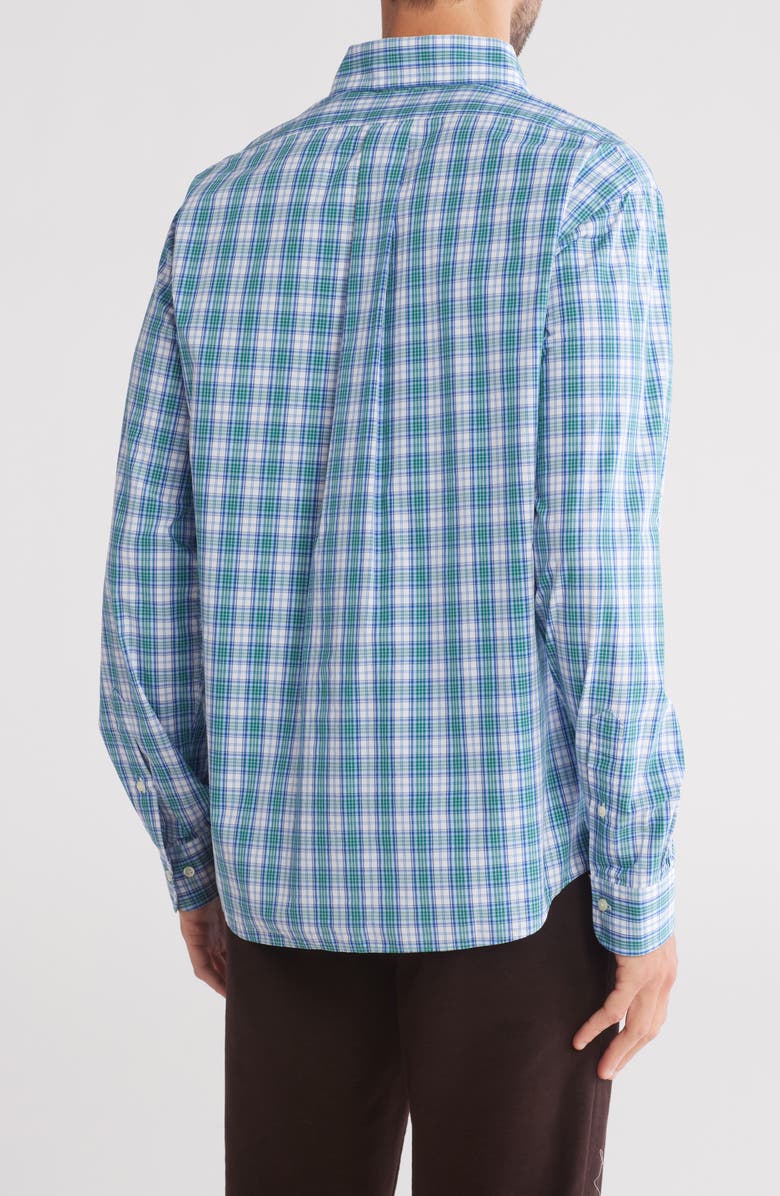 Brooks Brothers Check Long Sleeve Cotton Button-Down Shirt, Alternate, color, 