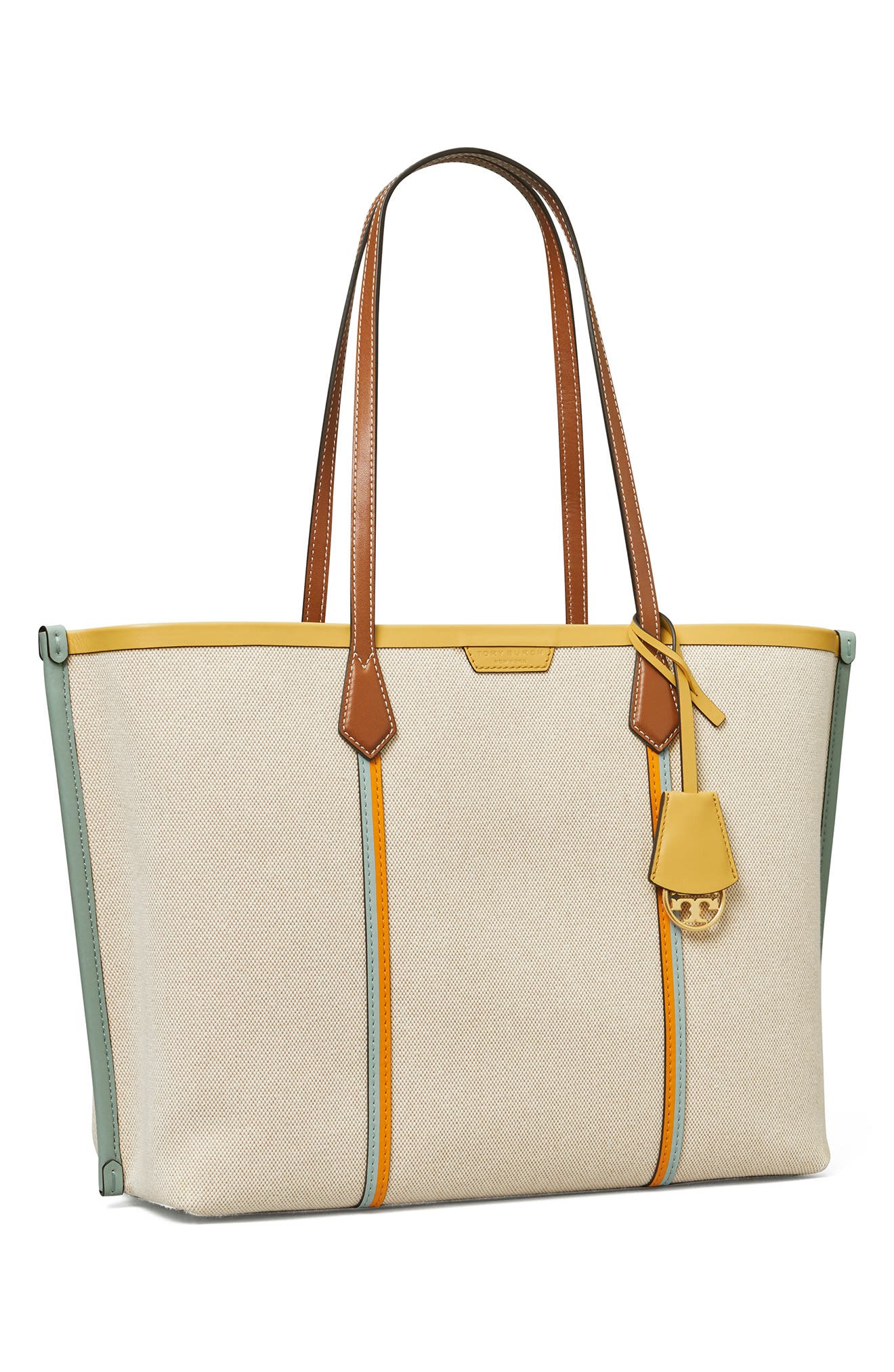 Tory Burch Perry Canvas Tote, Alternate, color, 