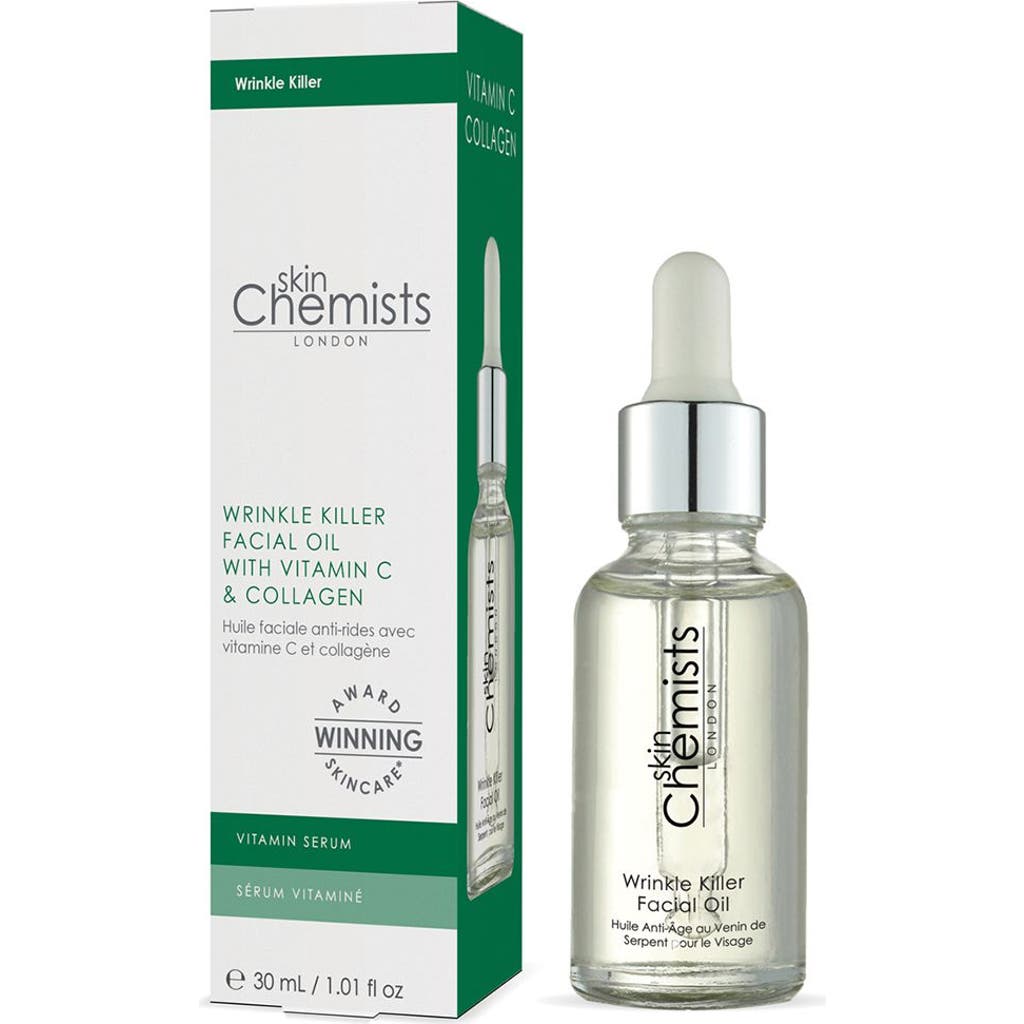 Skinchemists Wrinkle Killer Facial Oil 30ml In White